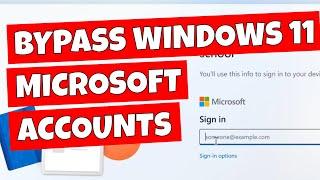 How To Skip Or Bypass Microsoft Account Setup Windows 11 Professional 23H2 Onwards