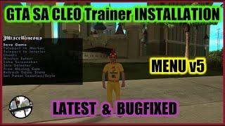 How to Install CLEO MOD Cheat Menu v5 in GTA San Andreas Latest and Bugfixed  Step-By-Step 