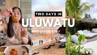 Two days in ULUWATU BALI places to eat things to do tourist activities - Bali Vlog