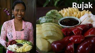 Rujak Lodek Balinese Traditional Fruit Salad