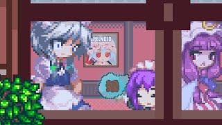 Sakuya Tries to Clean a Window  ̶G̶o̶e̶s̶ ̶w̶r̶o̶n̶g̶ 東方 Touhou - Sprite Animation