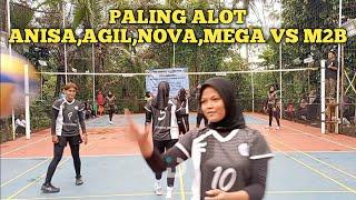 PERTANDINGAN PALING ALOT ANISAAGILNOVAMEGAPUPUT ELANG PERDANA VS M2B INDRIJENIJENDOL