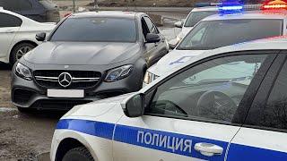 Укрощение мажоров ДПС задержали гонщиков на Мерседес