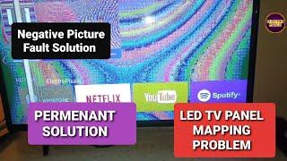 Led Tv Panel mapping &  Lvds problem solving processSolarized picture solution in ledlcd Tv.