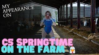 My C5 springtime on the farm appearance