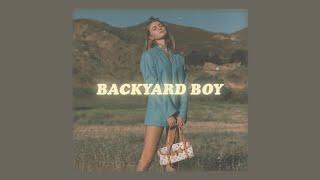 dance with me in my backyard boy lyrics  claire rosinkranz backyard boy