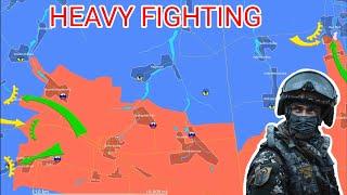 Heavy Fighting  Advances in Krasnohorivka Niu York Novoselivka Persha 17 July 2024