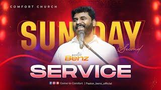 LIVE  SUNDAY 2nd SERVICE  15 SEPTEMBER 2024  PASTOR BENZ  COMFORT CHURCH