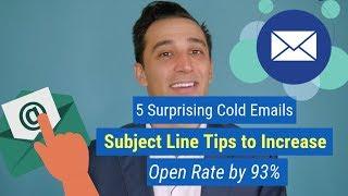 5 Surprising Cold Emails Subject Line Tips to Increase Open Rate by 93%