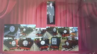 the midis peckett and Samantha sing a song about the fat controller a gift for Victor tanzig