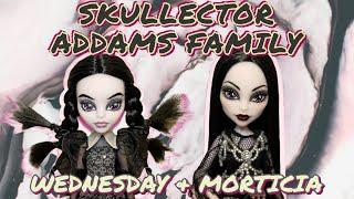 Monster High SKULLECTOR Addam’s Family 2-Pack Ft. WEDNESDAY & MORTICIA Doll Unboxing & Review ️