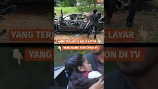 Yang Kamu Tonton di TV vs Aslinya Adegan Kecelakaan Mobil Starla #shorts