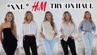 XXL H&M HAUL die perfekte Jeans süße Oberteile Hemden kurze Jacken Hosen...