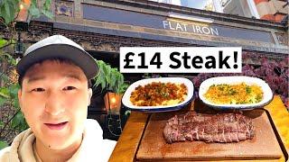 Is Londons $17 Steak WORTH IT? Flat Iron Review