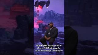 Democracy On Cooldown #gaming #helldivers2 #gamingmemes #helldivers