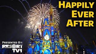 Happily Ever After Fireworks - Close Up Projection View - Best Quality 4K - Walt Disney World