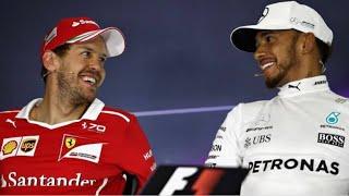 Lewis Hamilton and Sebastian Vettel  being hilarious and mocking other drivers