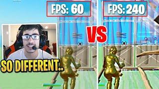 FaZe Sway Shows You The Difference Between 60 FPS & 240 FPS On Controller