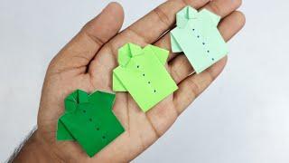 Origami Paper Shirt  DIY Paper Craft