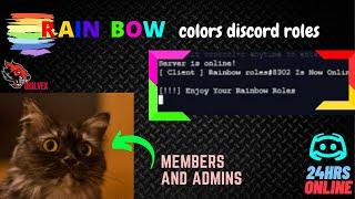 Discord Rainbow Roles bot 247