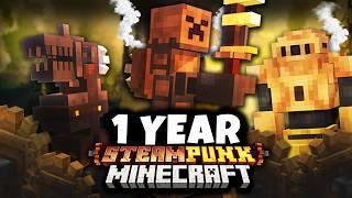 I Survived 1 YEAR In STEAMPUNK CREATE MOD FULL MOVIE