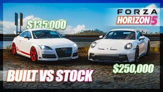 Forza Horizon 5 - Built vs Stock 992 GT3