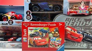 Disney Pixar Cars Toy Collection Unboxing Review  Lightning McQueen Push & Go Talking Vehicle
