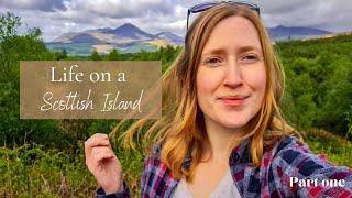 Life on a Scottish Island - coastal walks caves and Scottish wildlife