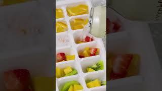 Break the ice with refreshing fruit and Publix seltzer cubes.