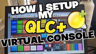 QLC+ LIGHT CONTROL  HOW I SETUP MY VIRTUAL CONSOLE  AUDIO TRIGGER