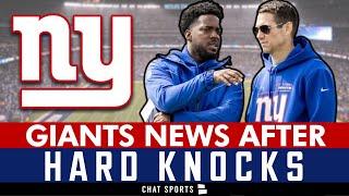 Giants News Rumors After Hard Knocks Episode 1 on Daniel Jones Saquon Barkley Joe Schoen