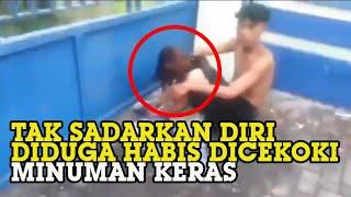 Seorang Wanita Tak Sadarkan Diri di Depan Makam Diduga Habis Dicecoki Teman-temannya Minuman Keras