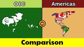 OIC vs Americas  Americas vs OIC  OIC  Americas  Comparison  America continent  Data Duck