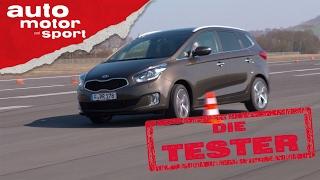 Kia Carens Van mit Charisma - Die Tester  auto motor und sport