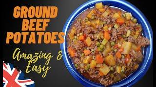 How To Make Ground Beef & Potatoes  Easy Minced Beef Recipes