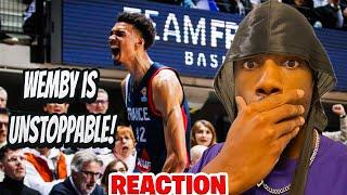 VICTOR WEMBANYAMA IS A PROBLEM dMillionaire REACTION to GERMANY vs FRANCE  FULL GAME HIGHLIGHTS