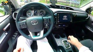 2023 Toyota Hilux 2.4l 150hp  Light off-road POV Test Drive