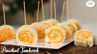 Pinwheel Sandwich  Easy n Simple Recipe  Food Couture By Junior Chef