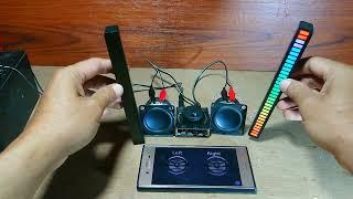 Stereo LED VU METER MUSIC from LED sound sensor
