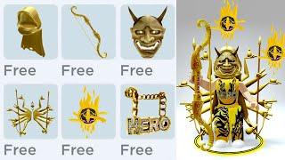 GET FREE ALL GOLDEN LUXURIOUS ITEMS IN ROBLOX