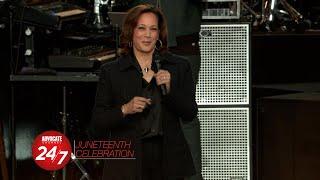 Vice President Harris Delivers Remarks at Juneteenth Celebration