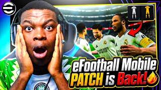 THE eFOOTBALL PES MOBILE PATCH IS FINALLY BACK 