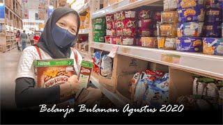 BELANJA BULANAN  Agustus 2020  Tips Belanja Hemat  Indogrosir Grocery