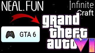 I Got GTA 6 Before GTA 6 in Infinite Craft  Get GTA 6 in Infinite Craft