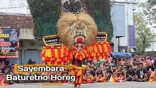 SAYEMBARA PEMBARONG ANGKAT DADAK MERAK REOG TERBESAR DI DUNIA LIVE BATURETNO