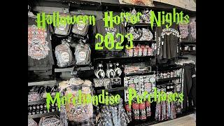 Halloween Horror Nights 2023 - Merchandise Purchases