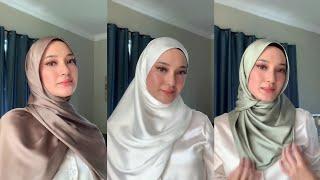 Tutorial hijab pashmina untuk lebaran terbaru 2023 kekinian dan simple