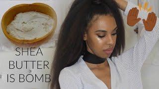 AFRICAN SHEA BUTTER IS EVERYTHING  Hair Skin and Health benefits