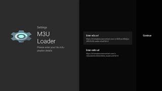 M3U Loader for Live Channels