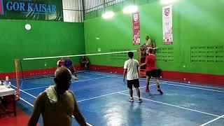 Part 2Partai Panaaas..Kardi&Sono vs H Supri&Sugeng Piala Pocari 20 kalengdi GOR Kaisar